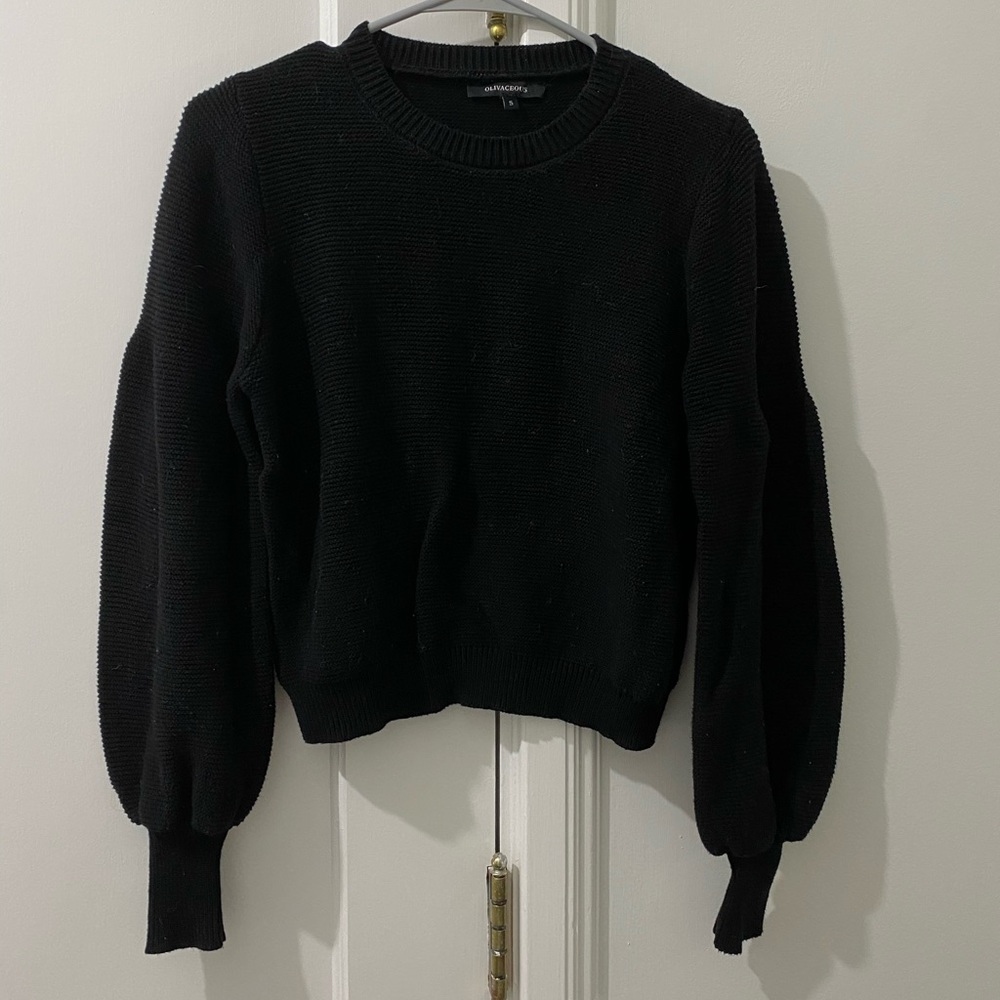 Olivaceous Black Sweater
